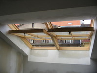 Ateliérová okna Praha